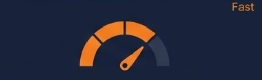 Fast Processing graph icon